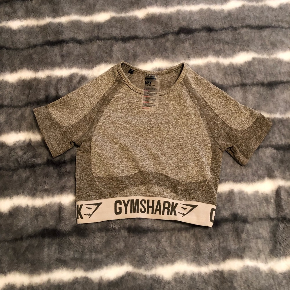 Gymshark seamless croptop khaki